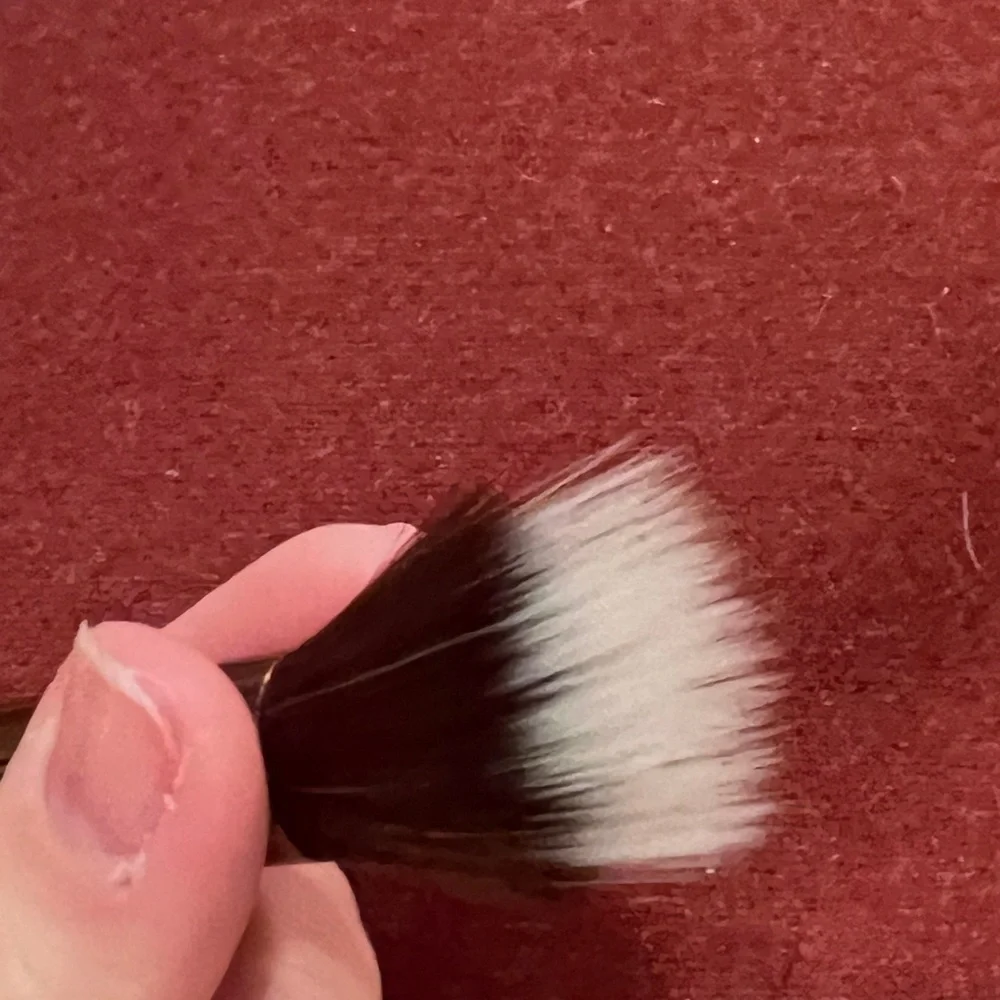 Luxie Rose Gold Small Duo Fiber Brush 524T